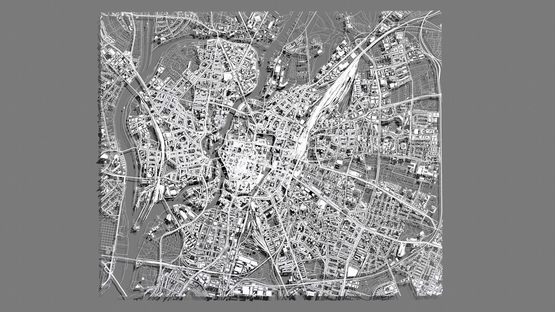 Cityscape Wroclaw Poland 3D model_6