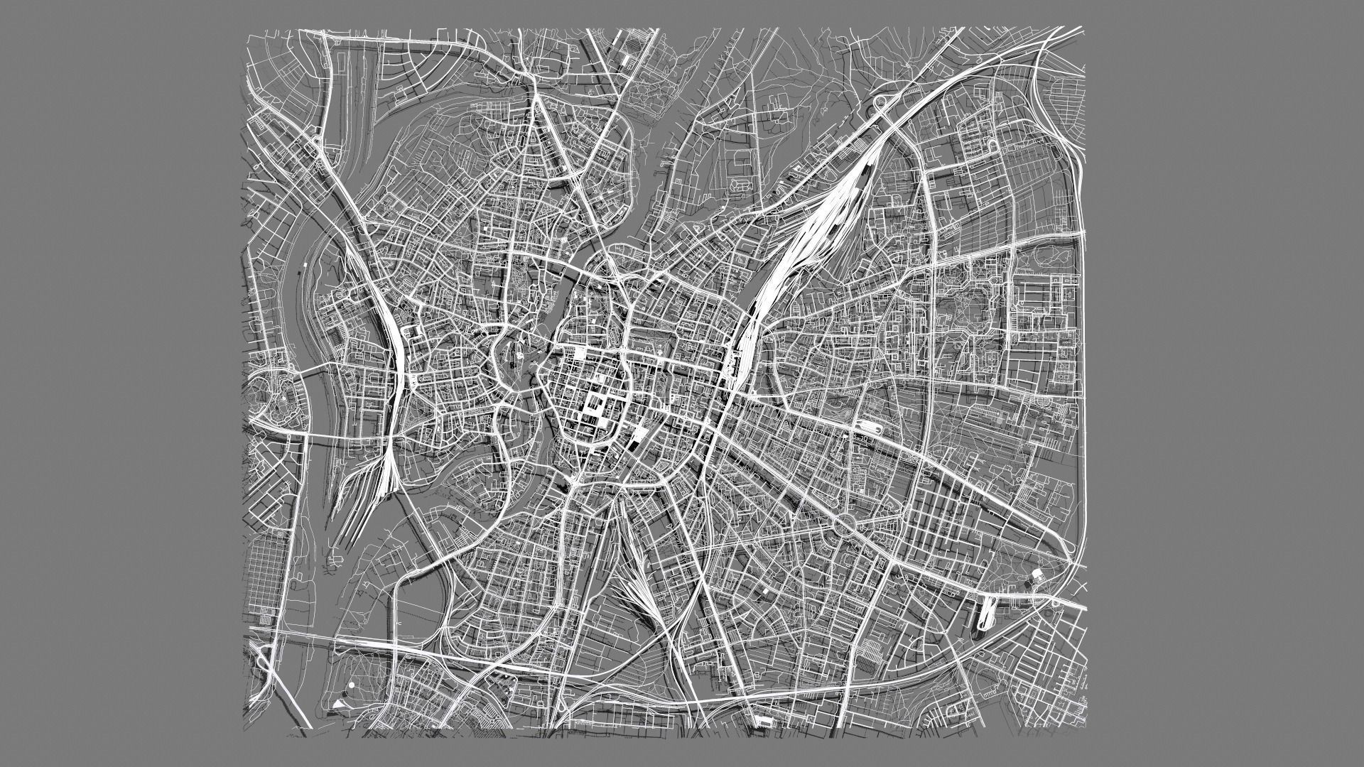 Cityscape Wroclaw Poland 3D model_7