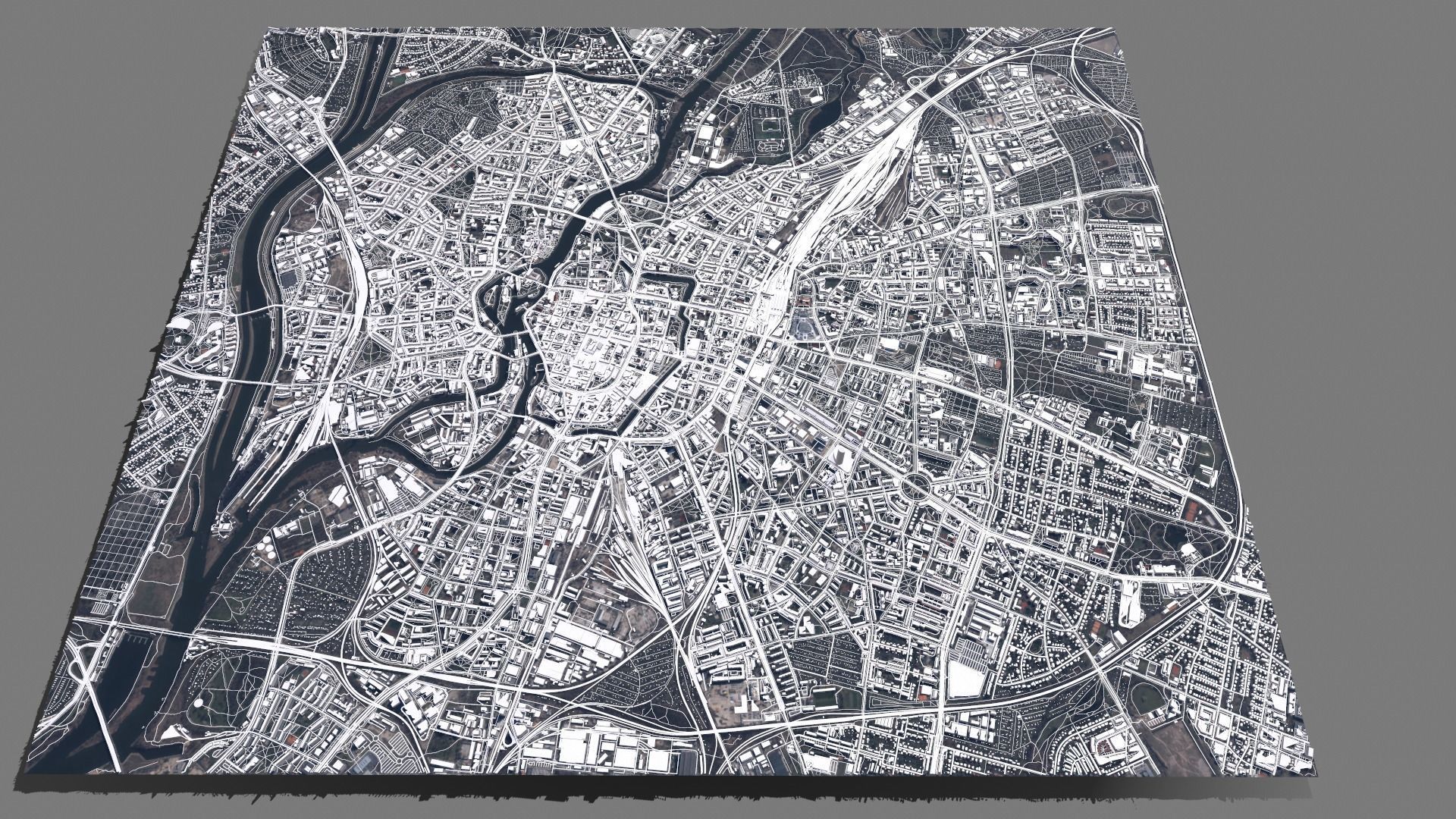 Cityscape Wroclaw Poland 3D model_3