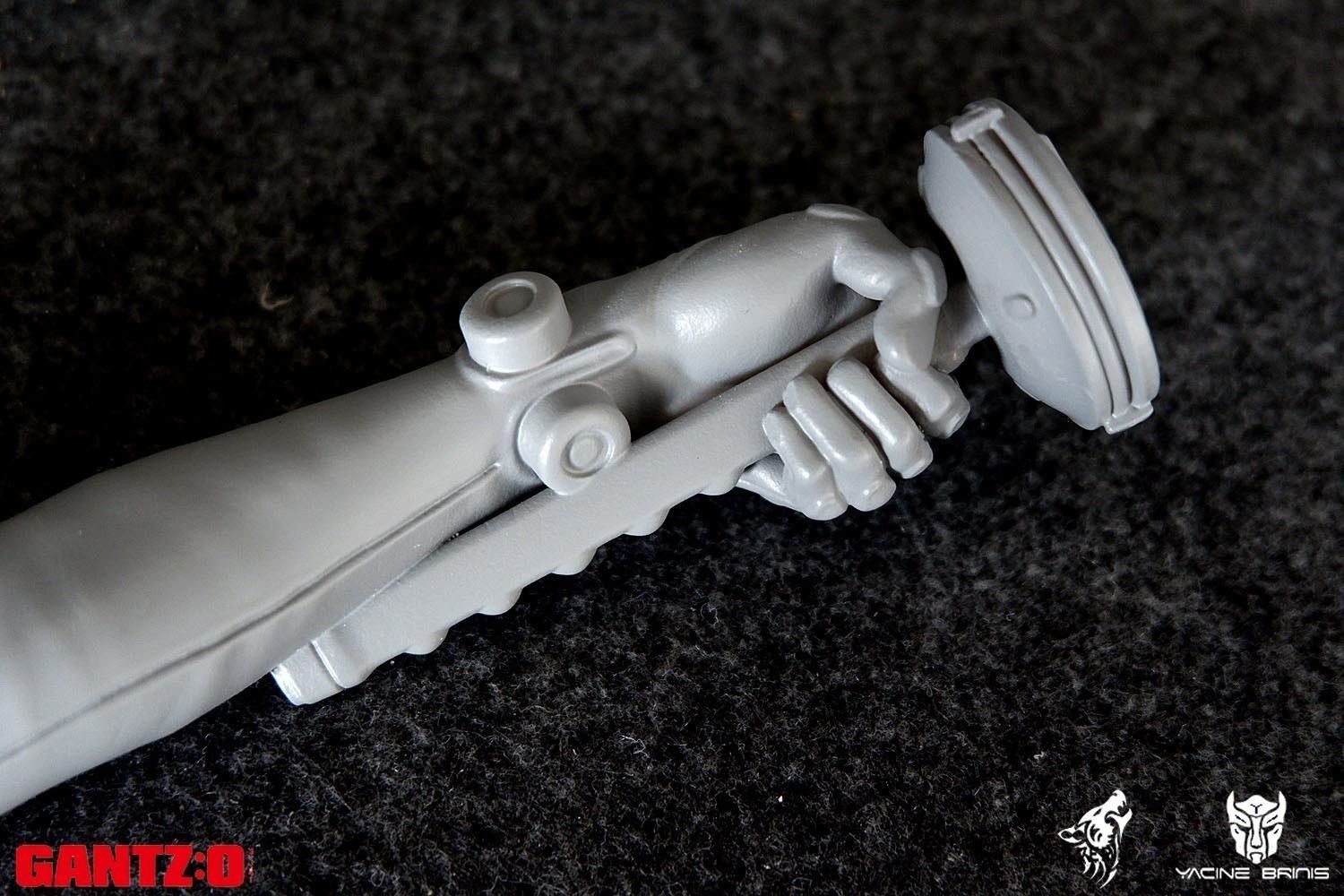 Gantz 3D Model statue of woman holding sword 3D print model_45