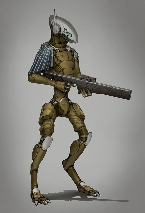 Space solider 3D model 3D model_6