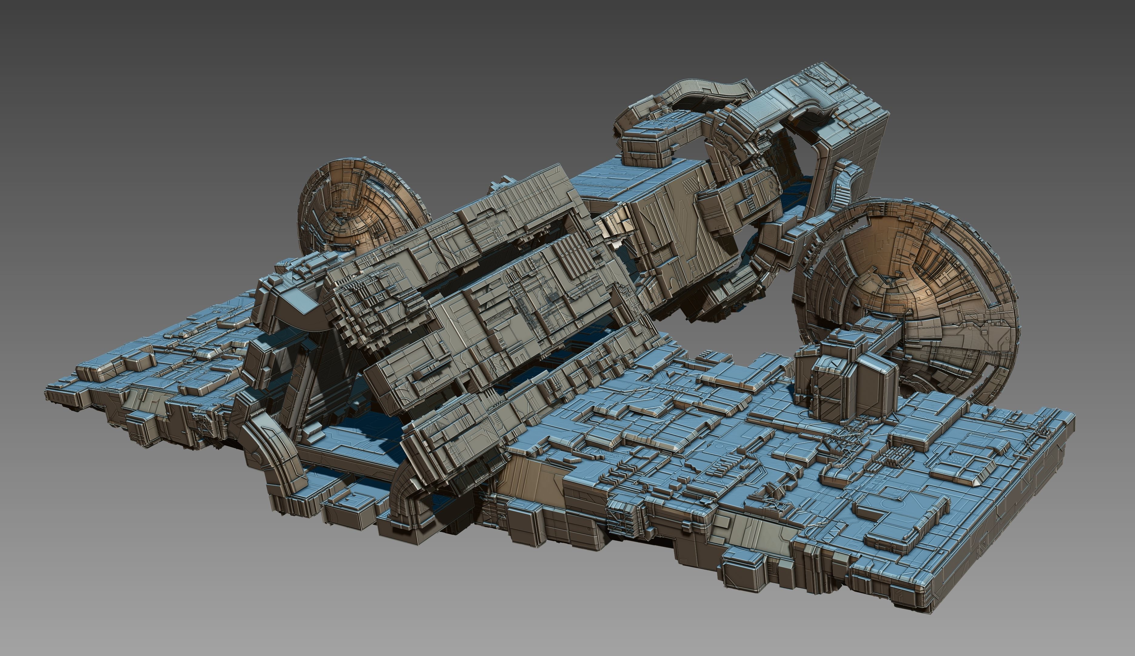 space equipment node 00174 3D model_1