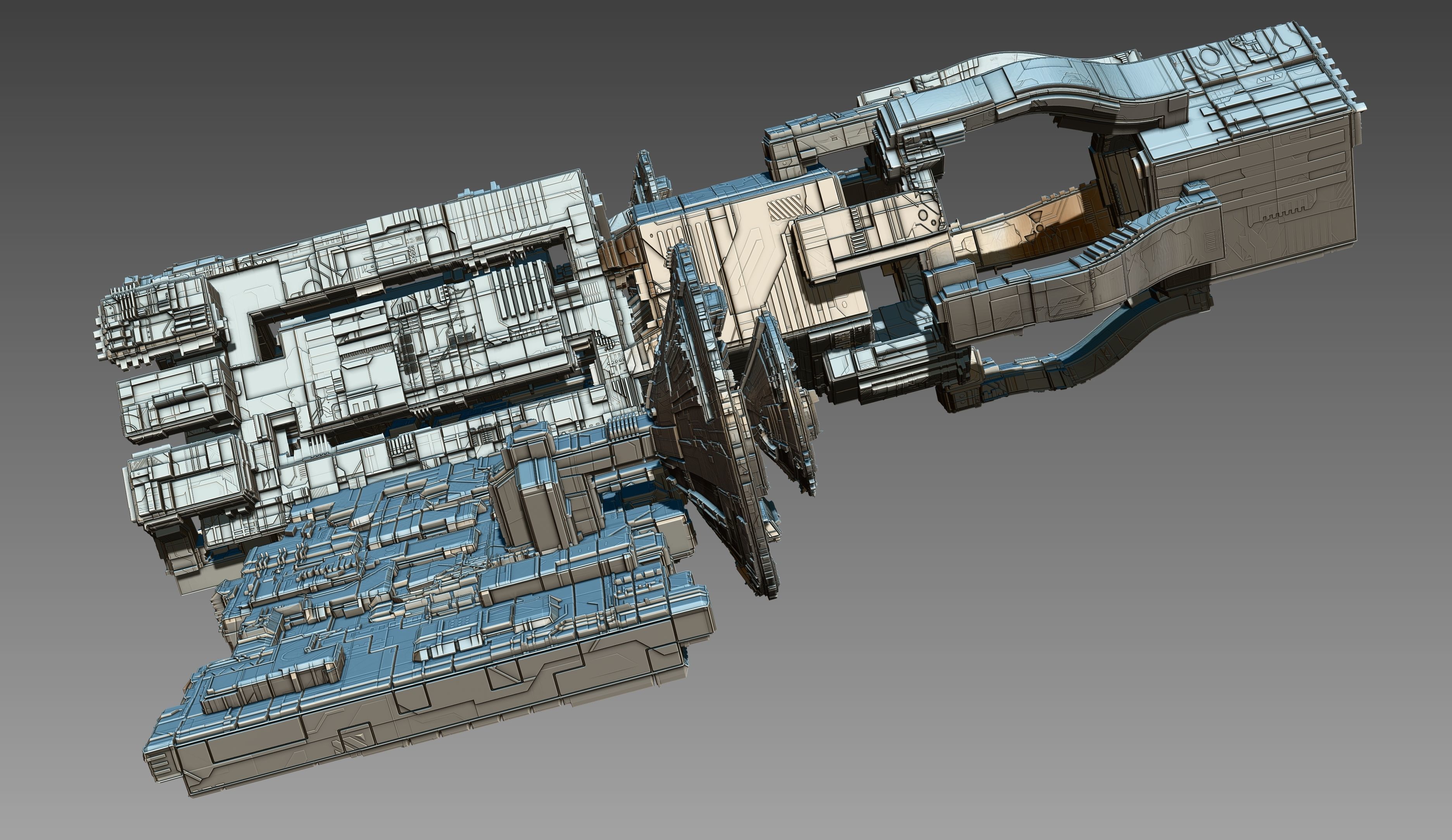 space equipment node 00174 3D model_4