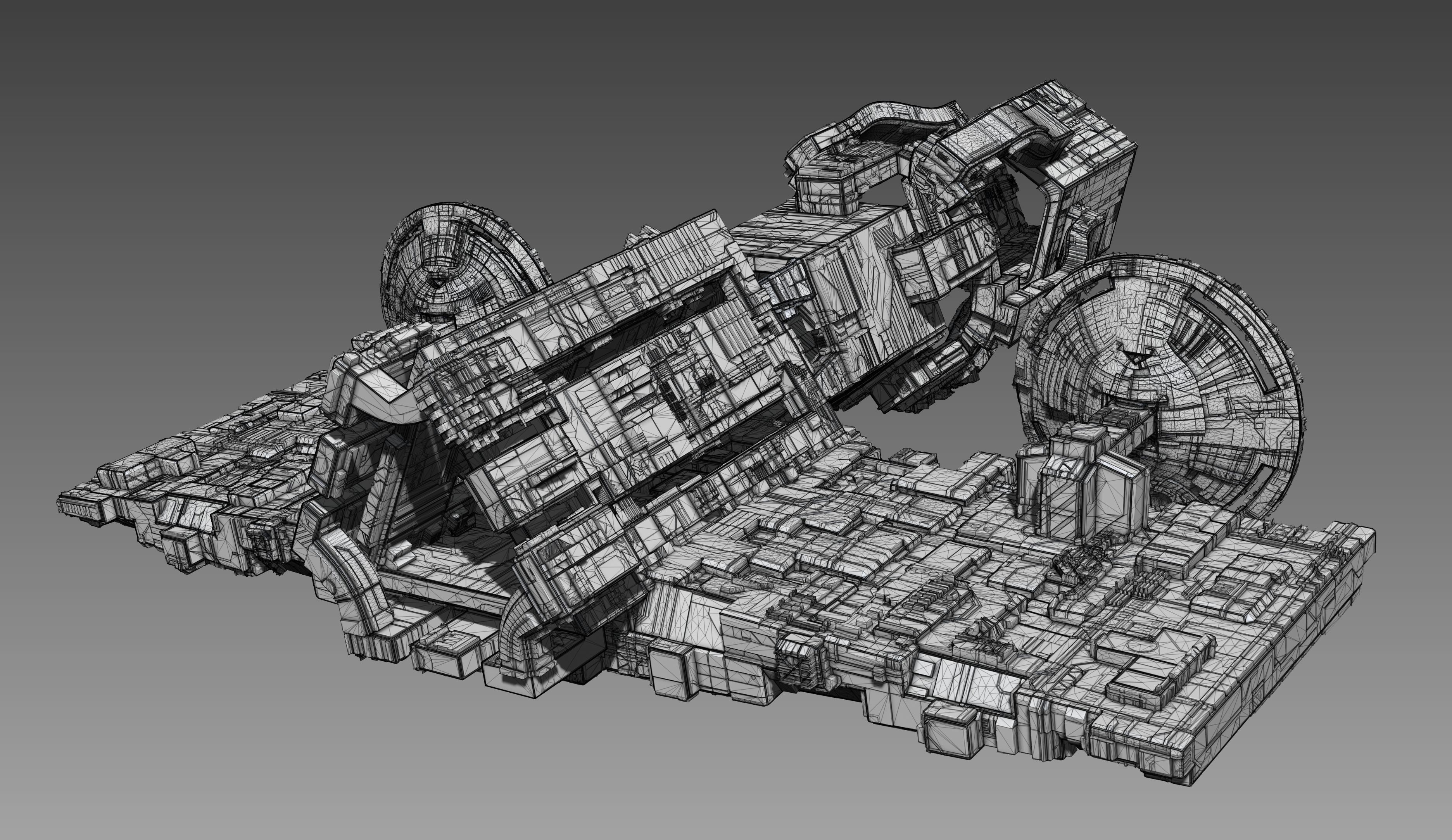 space equipment node 00174 3D model_3