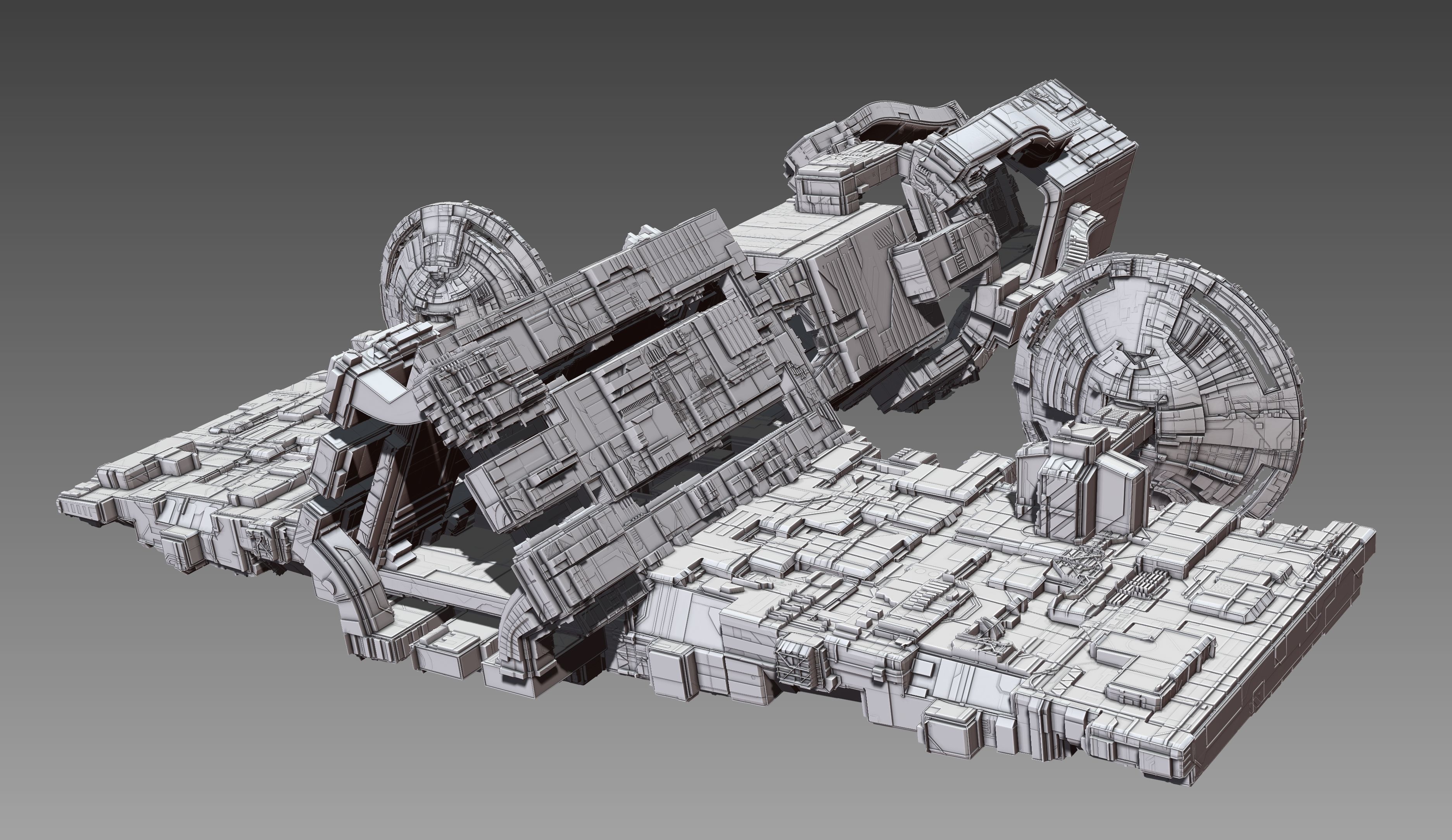 space equipment node 00174 3D model_2