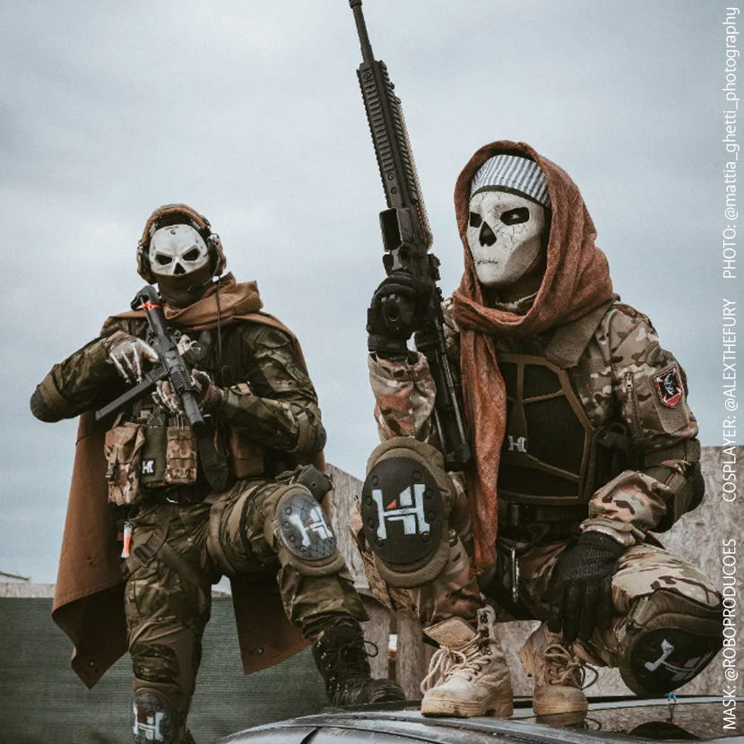 GHOST MACE MASK - CALL OF DUTY MODERN WARFARE 2 - WARZONE 3D print model_8