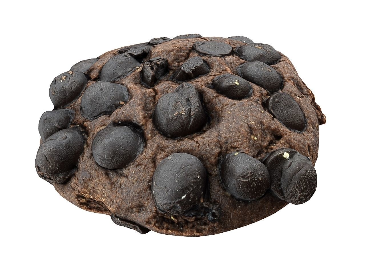 Cookie 13 Low-poly 3D model_4