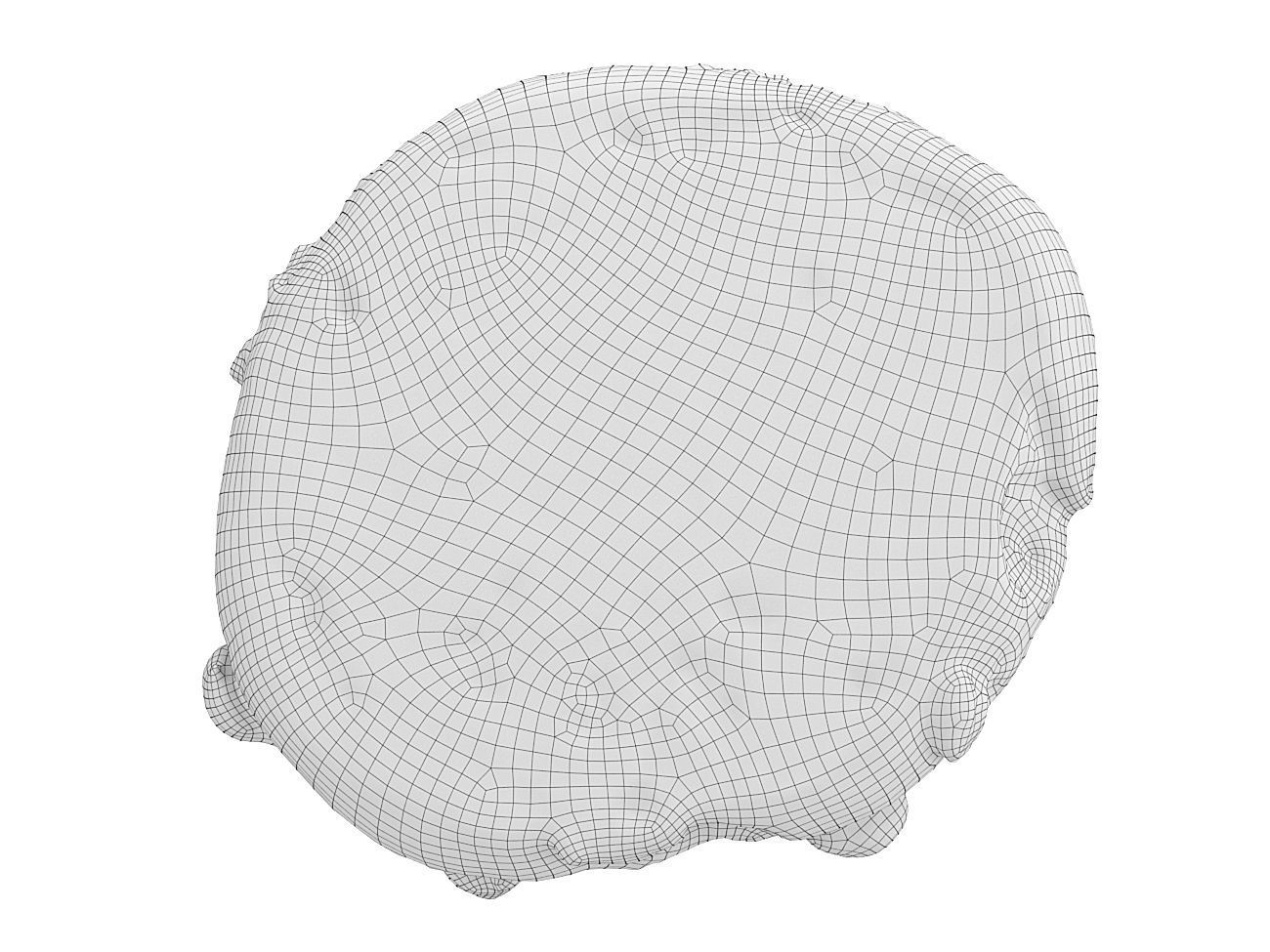 Cookie 13 Low-poly 3D model_15