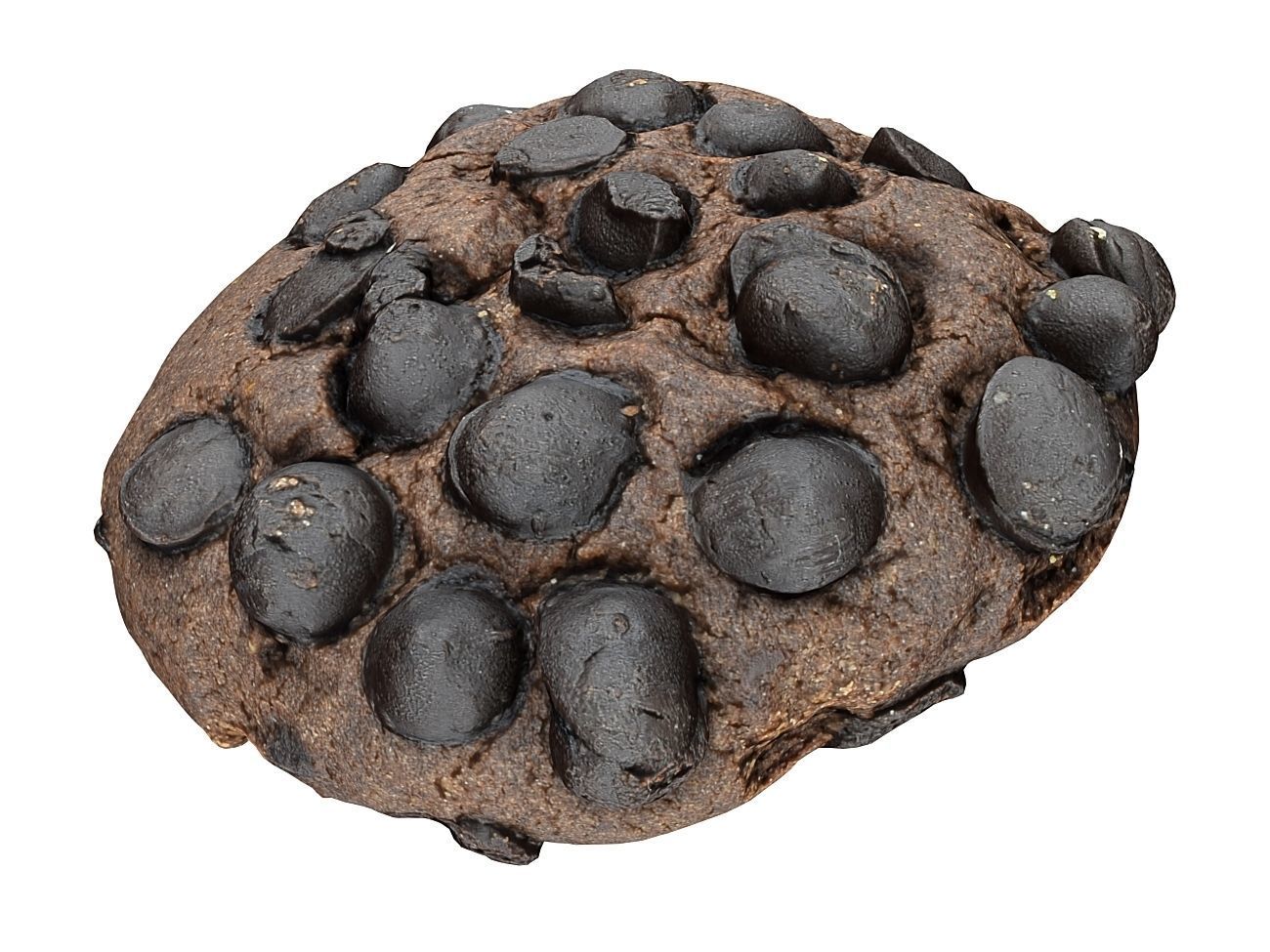 Cookie 13 Low-poly 3D model_1