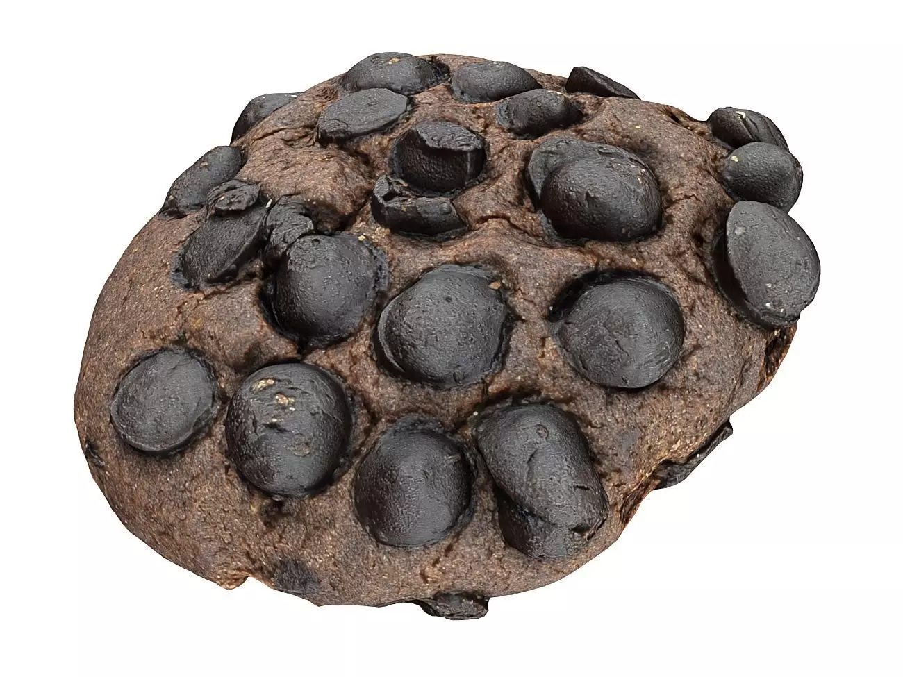 Cookie 13 Low-poly 3D model_0