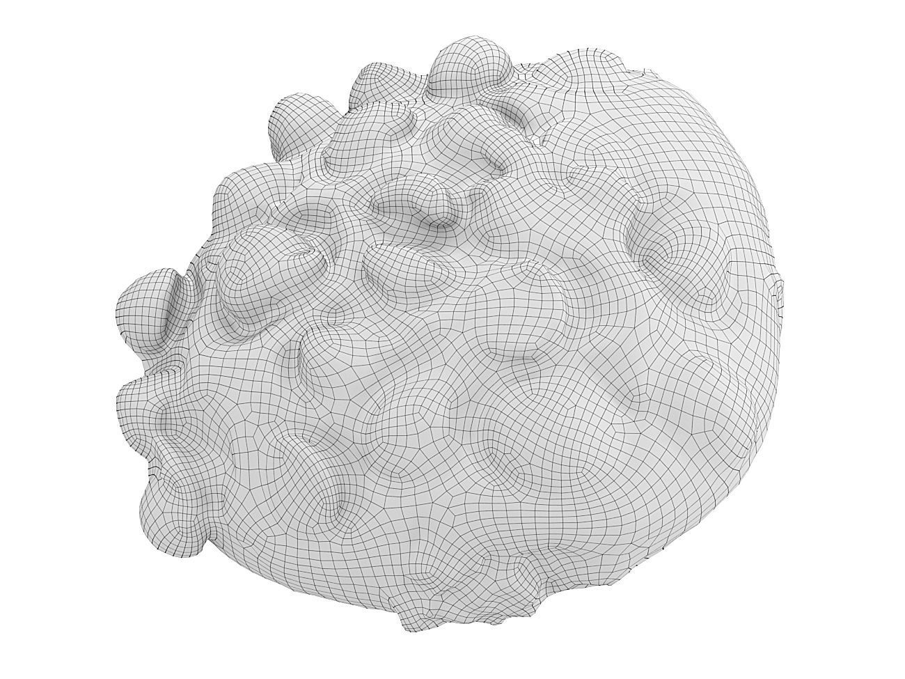 Cookie 13 Low-poly 3D model_13