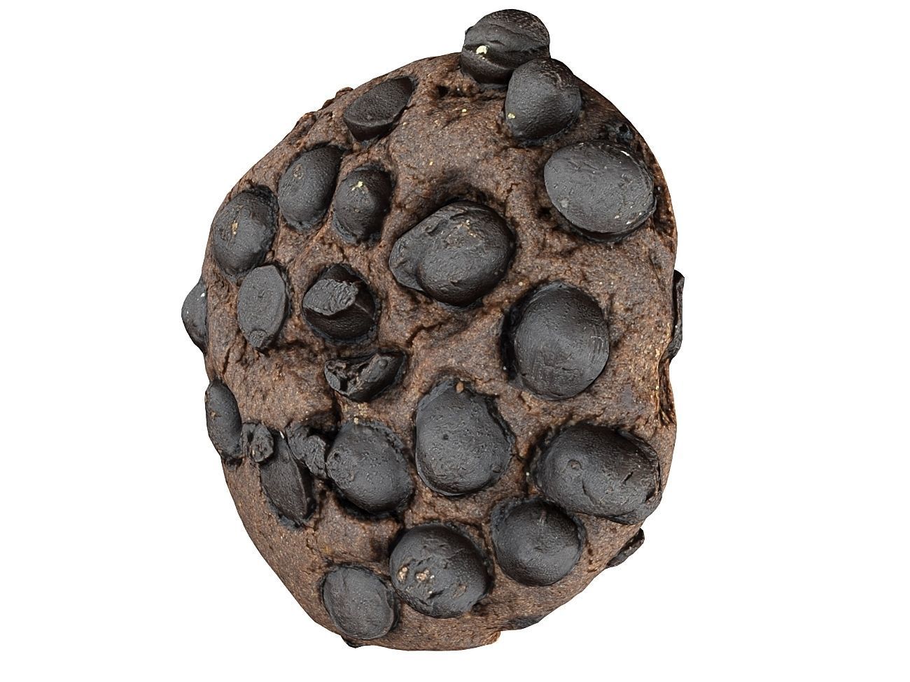 Cookie 13 Low-poly 3D model_9