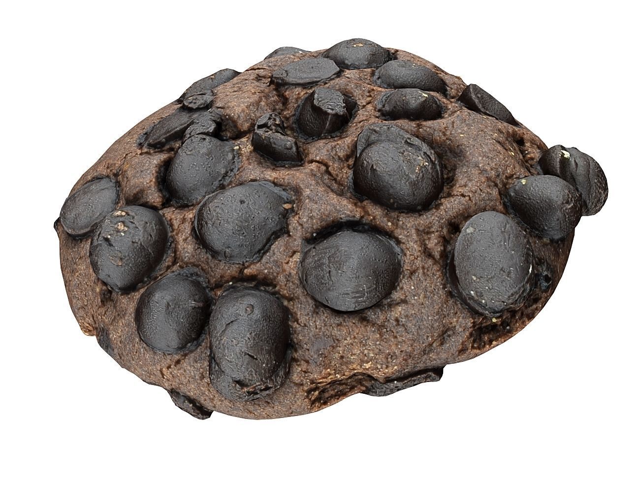 Cookie 13 Low-poly 3D model_2