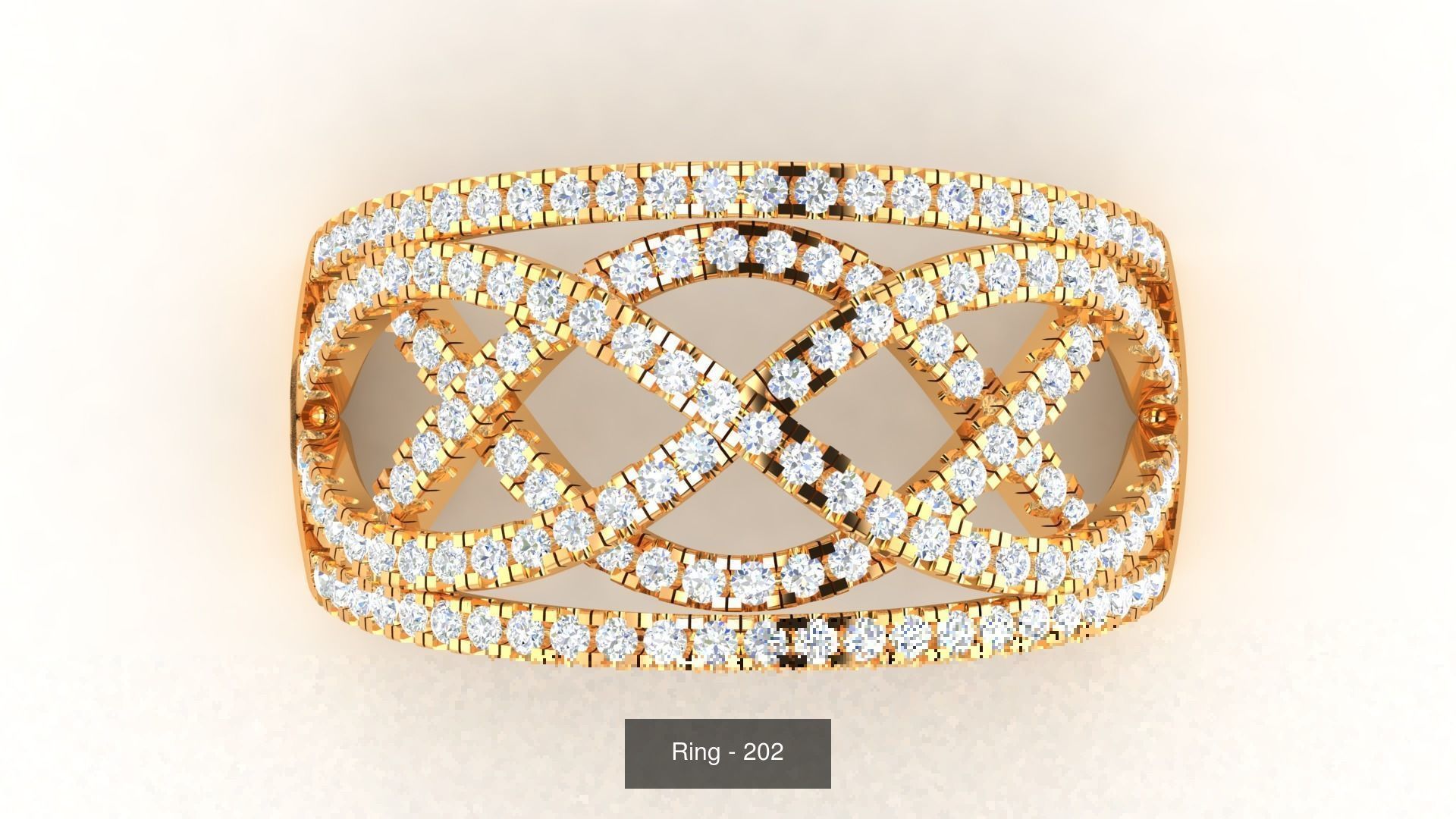 113 Cocktail High Jewelry rings  3D Model Collection_123