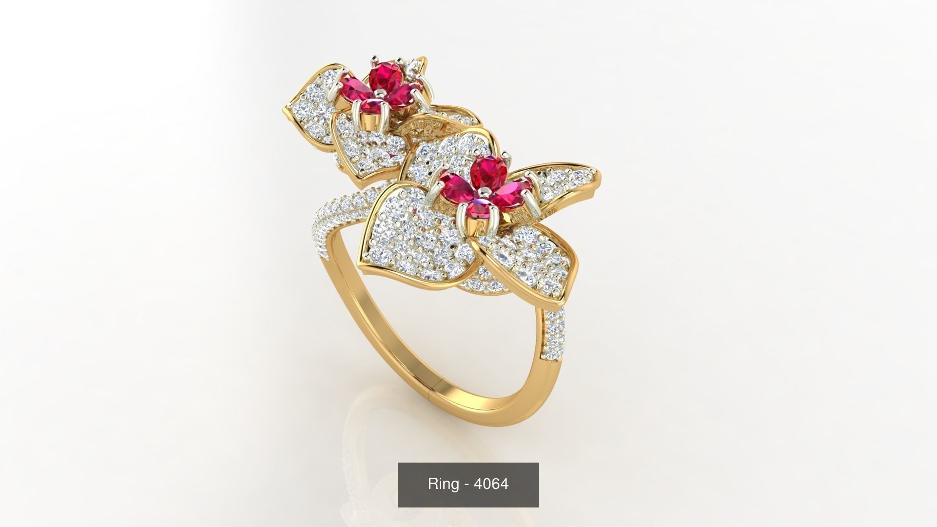 113 Cocktail High Jewelry rings  3D Model Collection_58