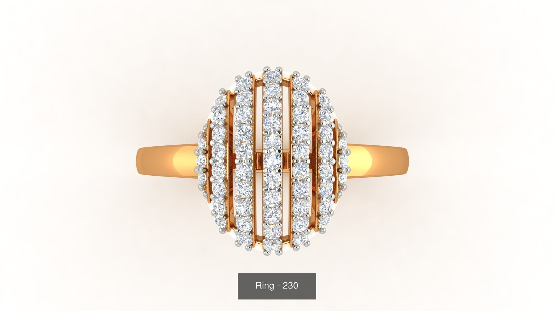 113 Cocktail High Jewelry rings  3D Model Collection_119