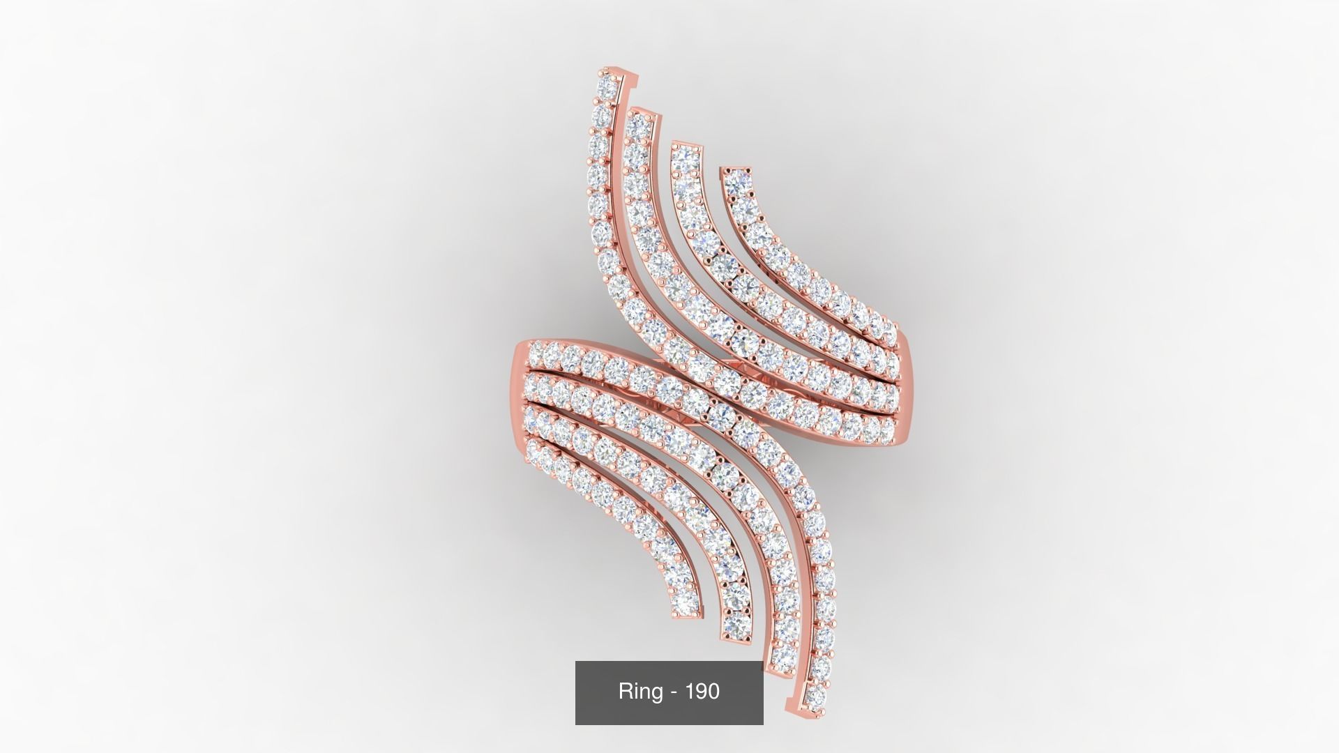 113 Cocktail High Jewelry rings  3D Model Collection_125