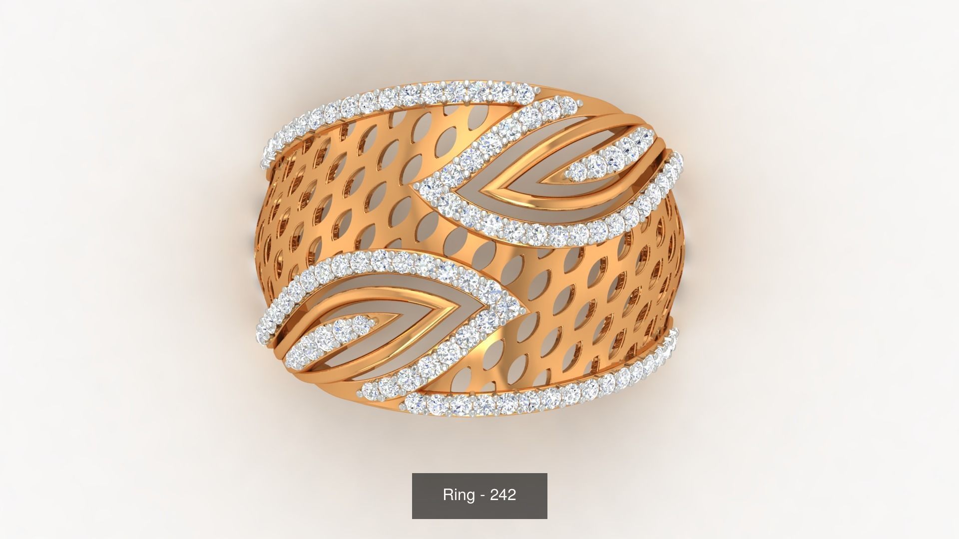 113 Cocktail High Jewelry rings  3D Model Collection_115