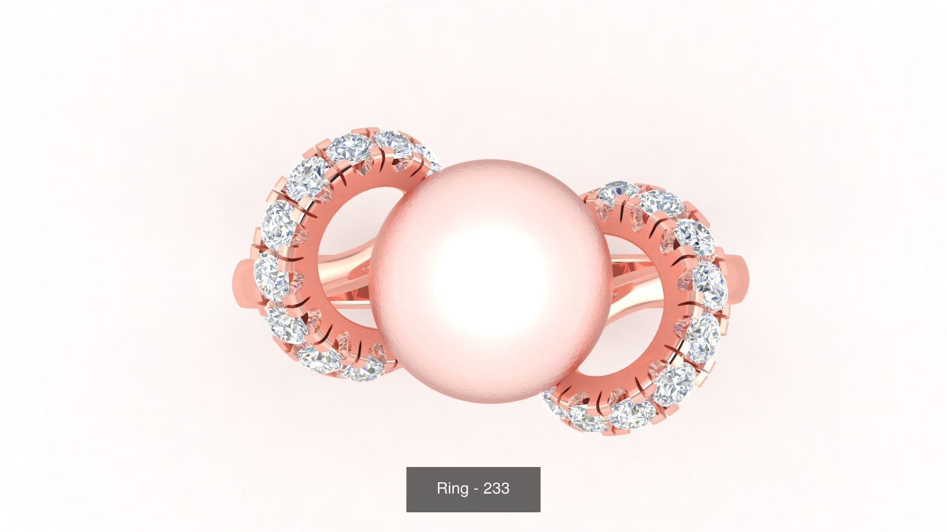 113 Cocktail High Jewelry rings  3D Model Collection_118