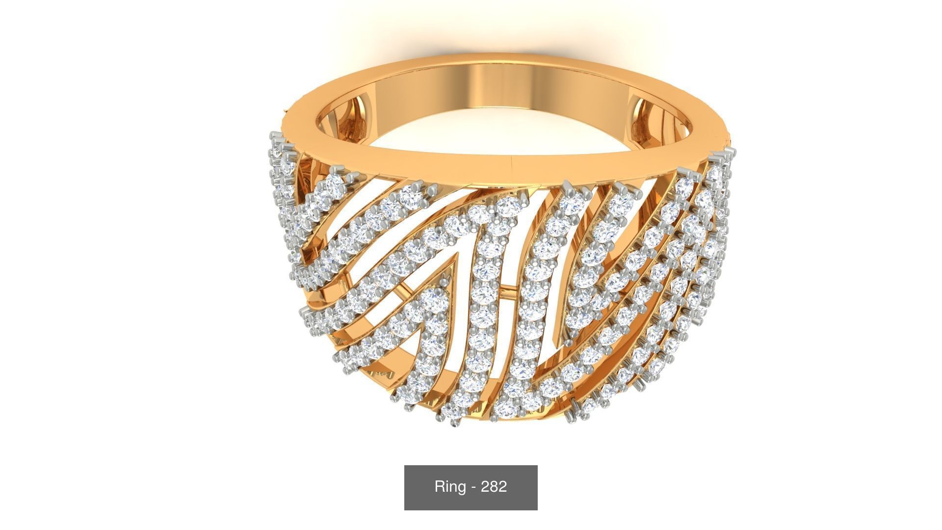 113 Cocktail High Jewelry rings  3D Model Collection_89