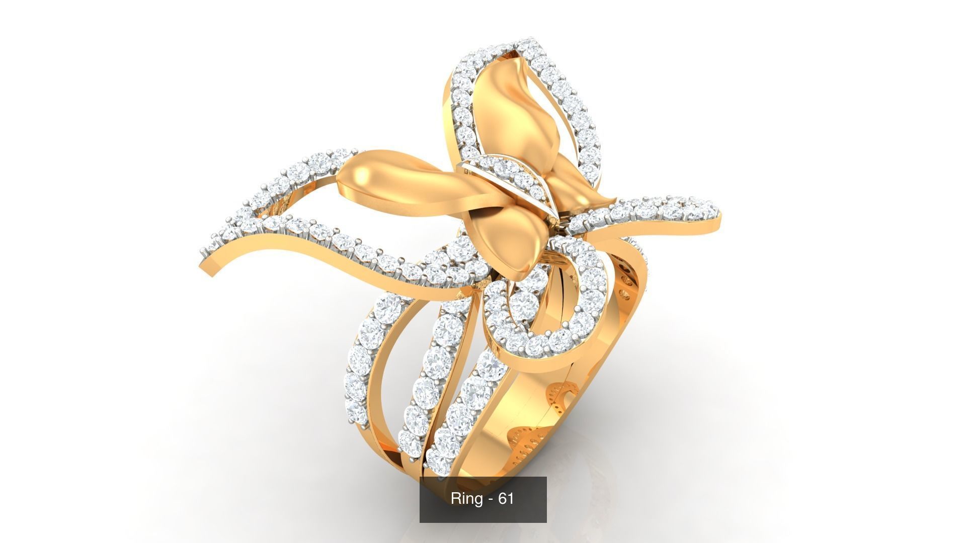 113 Cocktail High Jewelry rings  3D Model Collection_22