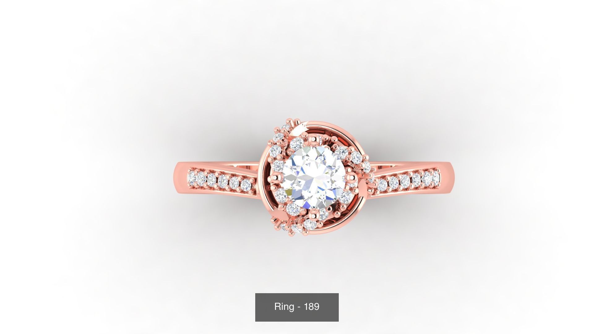 113 Cocktail High Jewelry rings  3D Model Collection_126