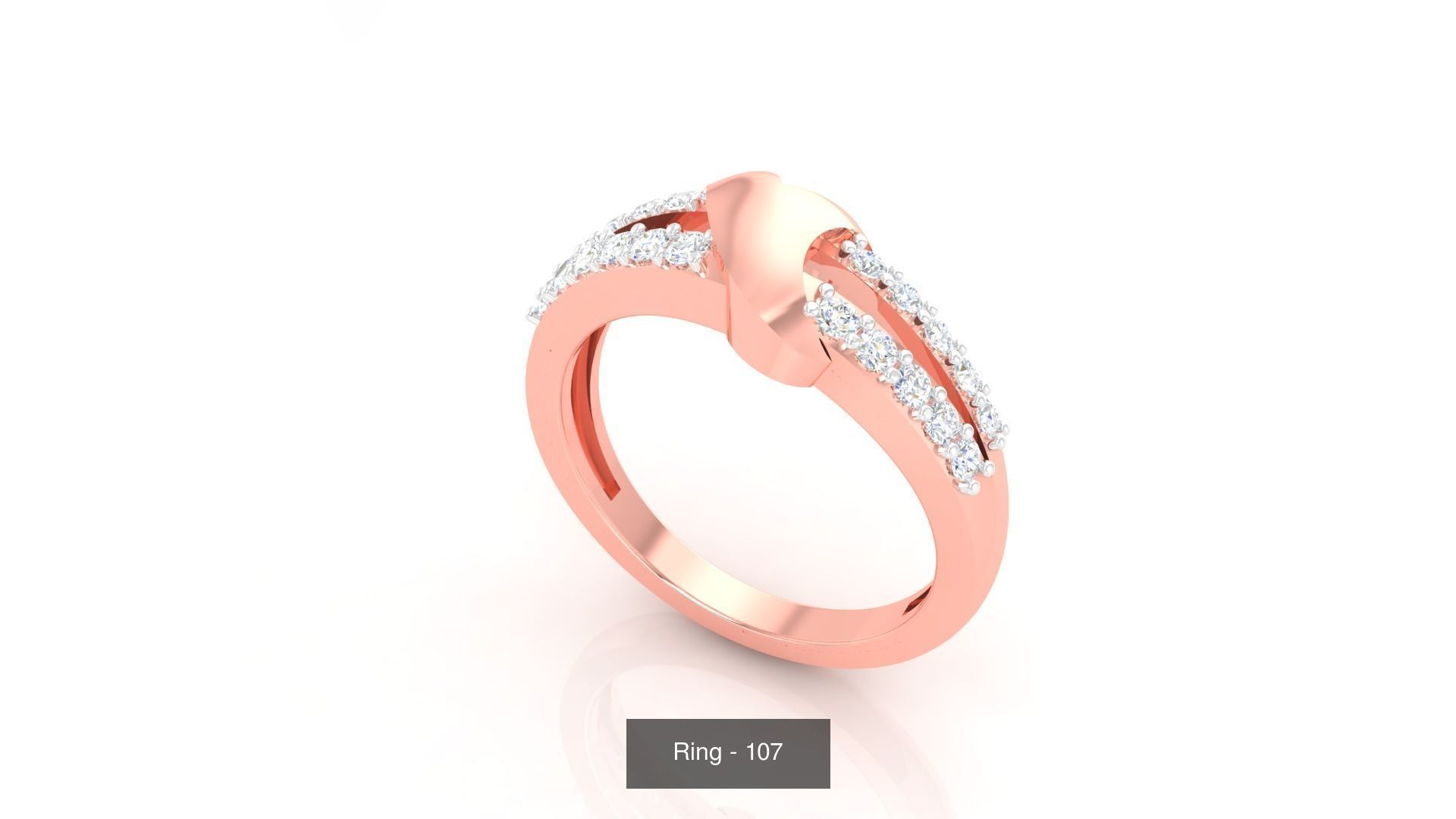 113 Cocktail High Jewelry rings  3D Model Collection_133