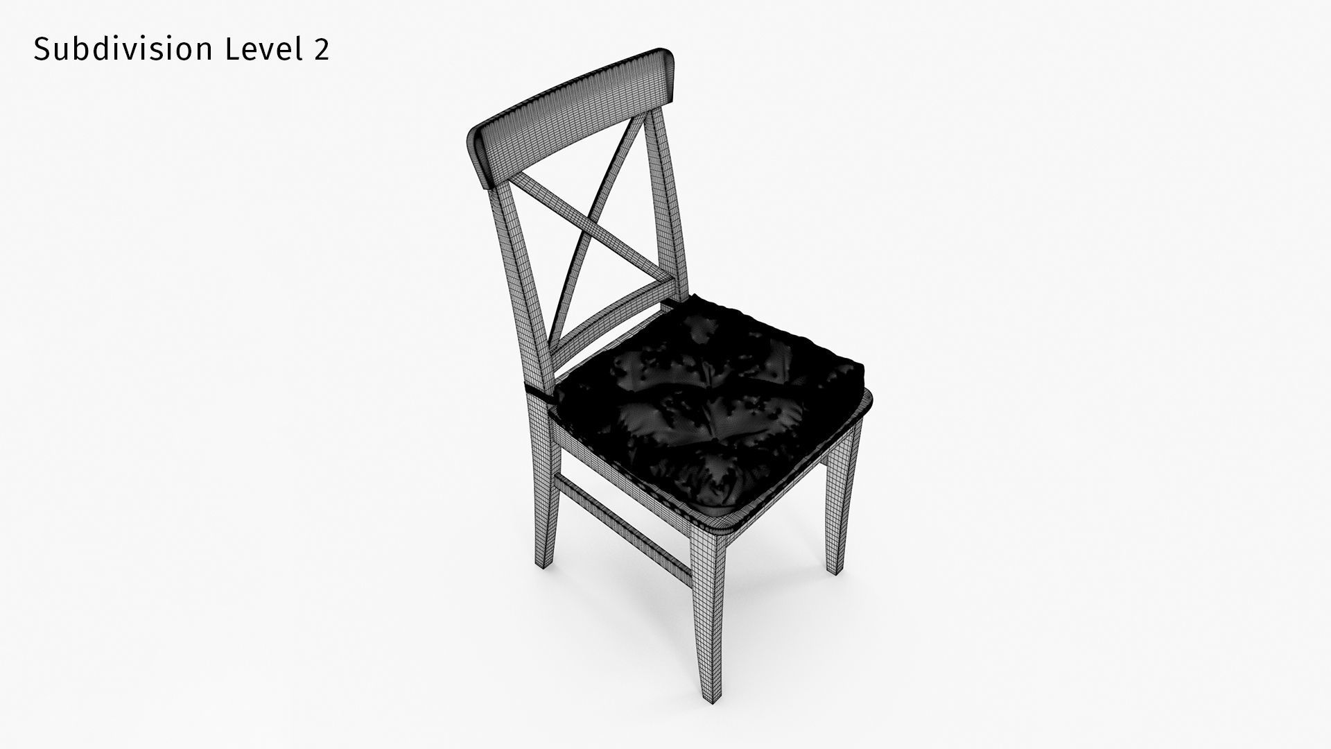 Ingolf Chair by IKEA 3D model_16