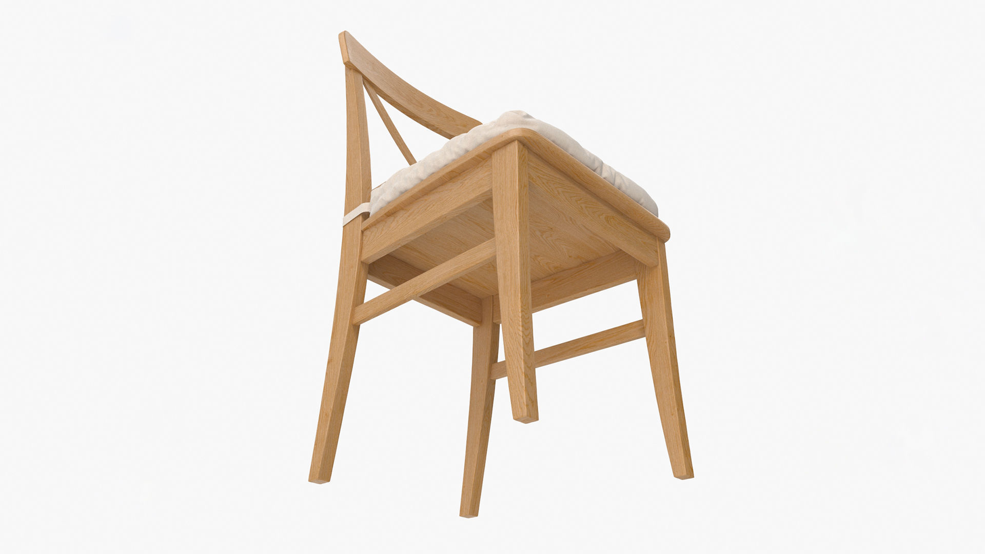 Ingolf Chair by IKEA 3D model_3