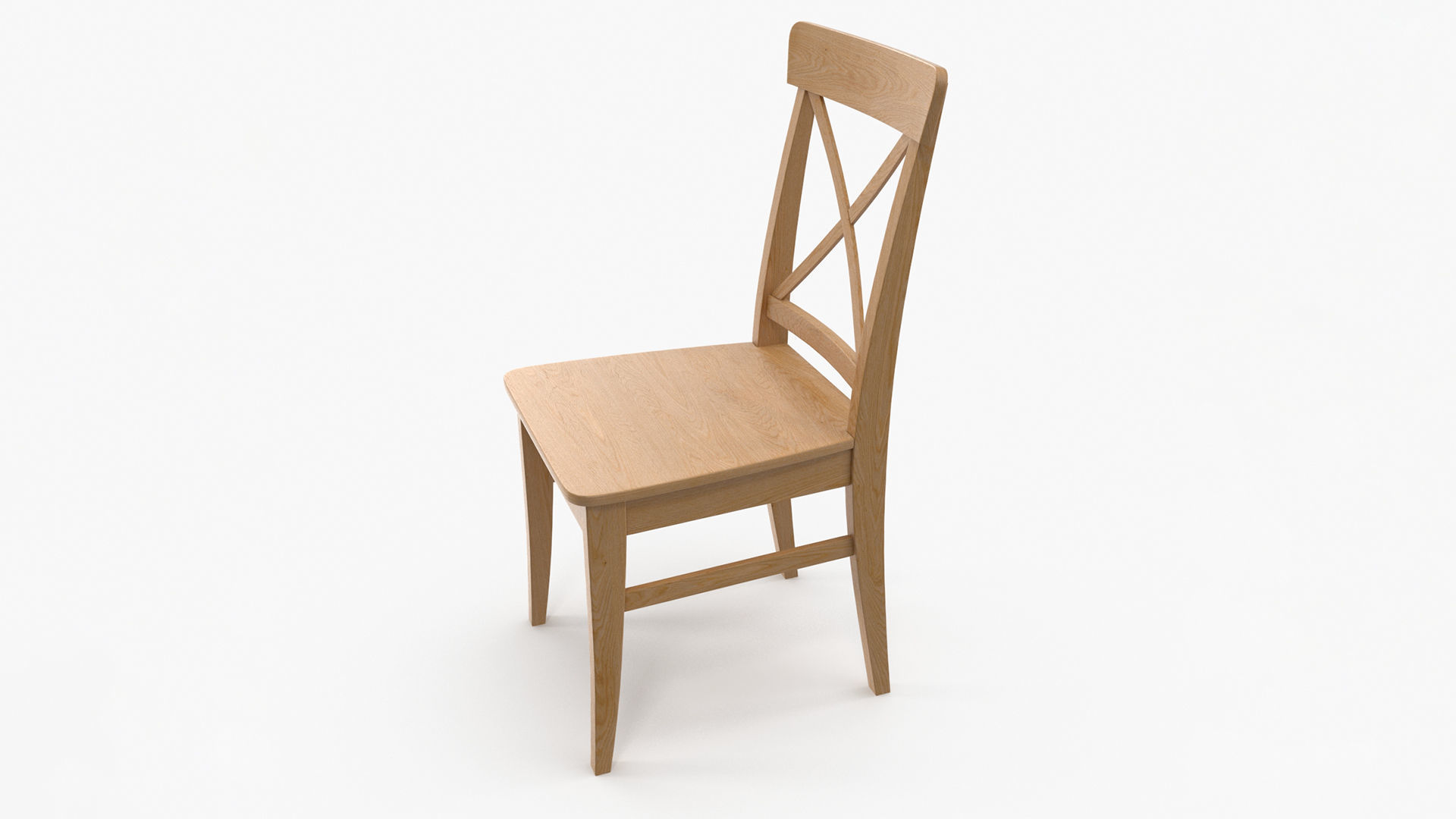 Ingolf Chair by IKEA 3D model_4