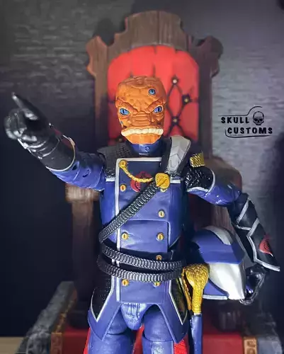 Cobra Commander Custom Head