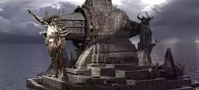 Hidden Temple Kit bash Extended