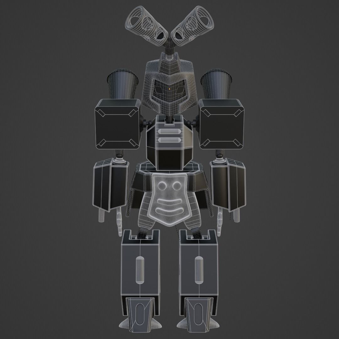 Metabee transformers robot 3D model_3
