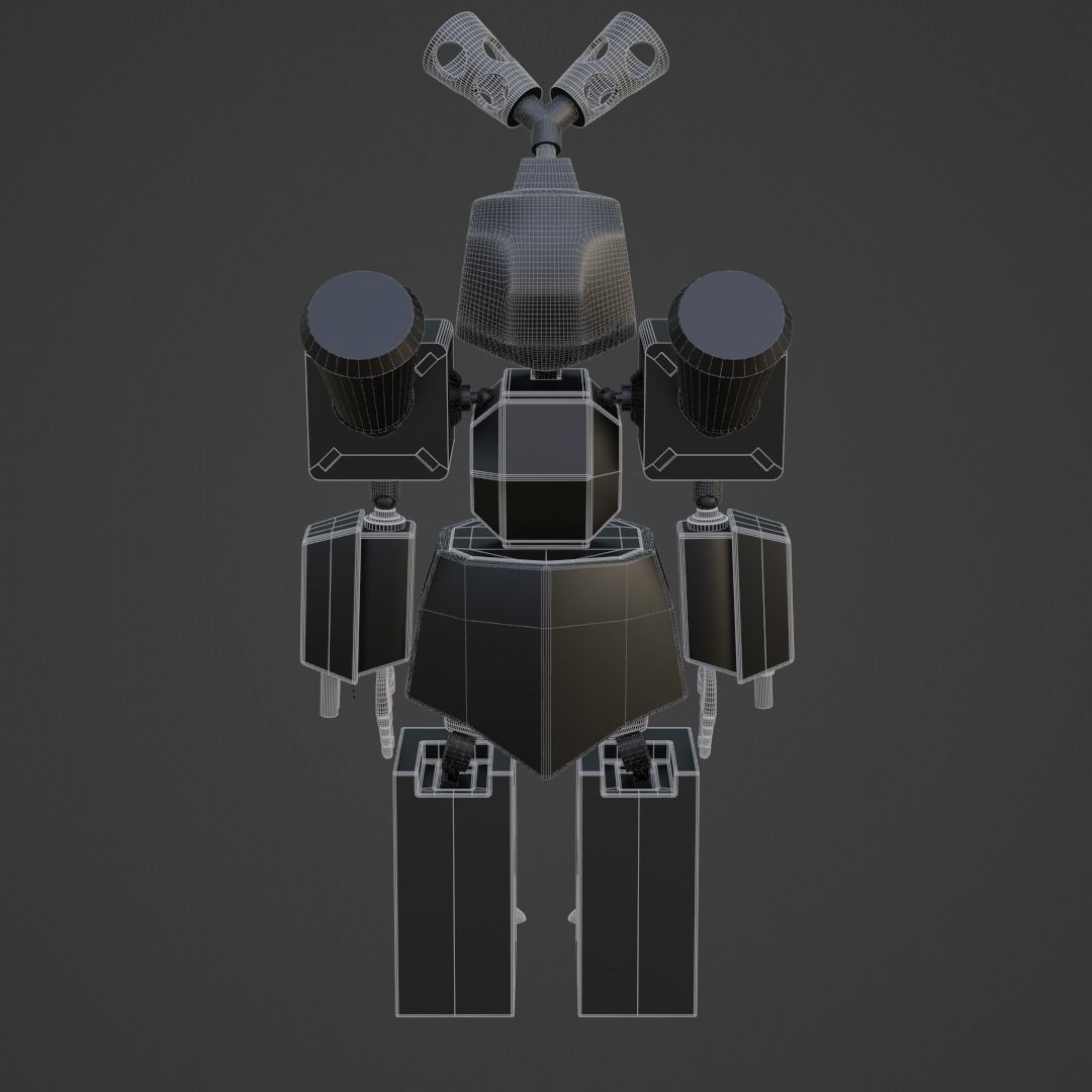 Metabee transformers robot 3D model_4