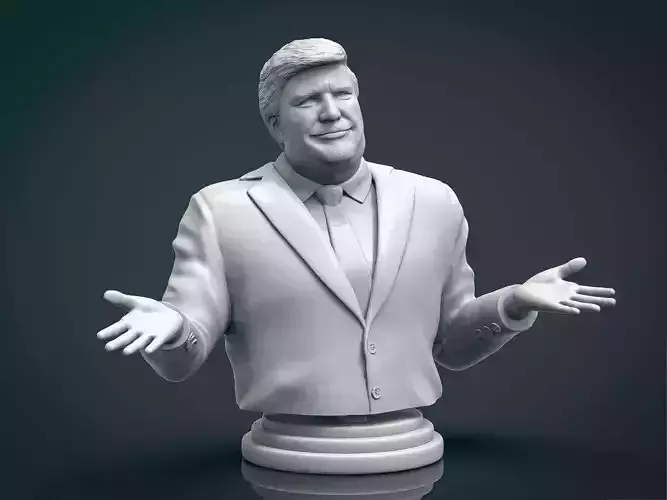  Donald Trump 3D Printable Bust