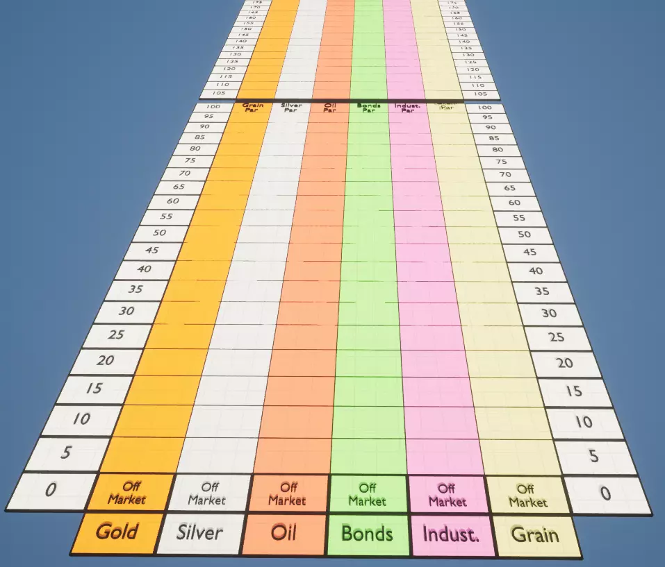 Stock Ticker Board Game Free 3D model_0