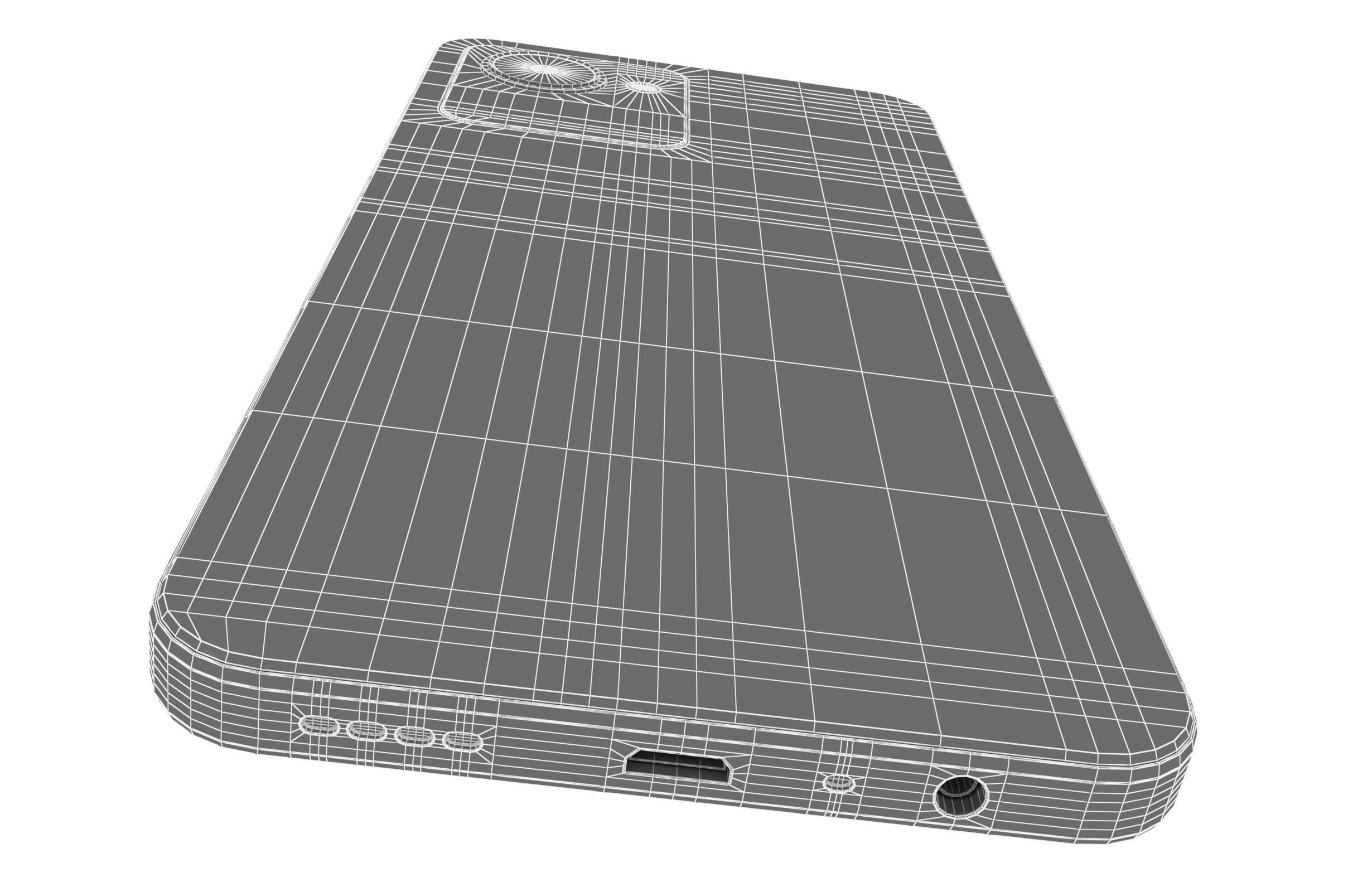 Realme C30s Blue And Black 3D model_37