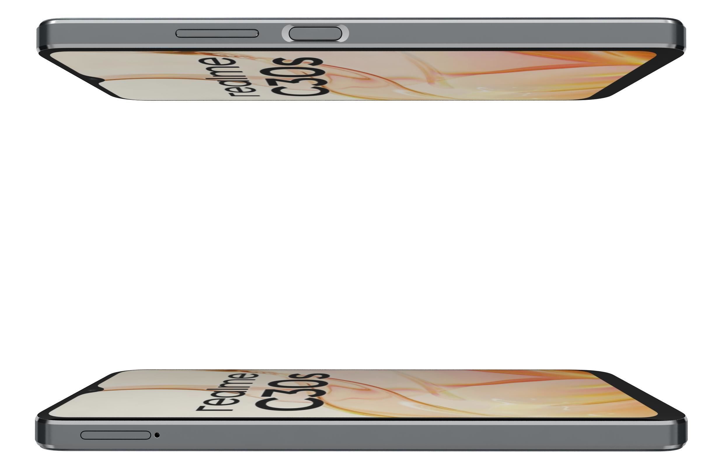 Realme C30s Blue And Black 3D model_32