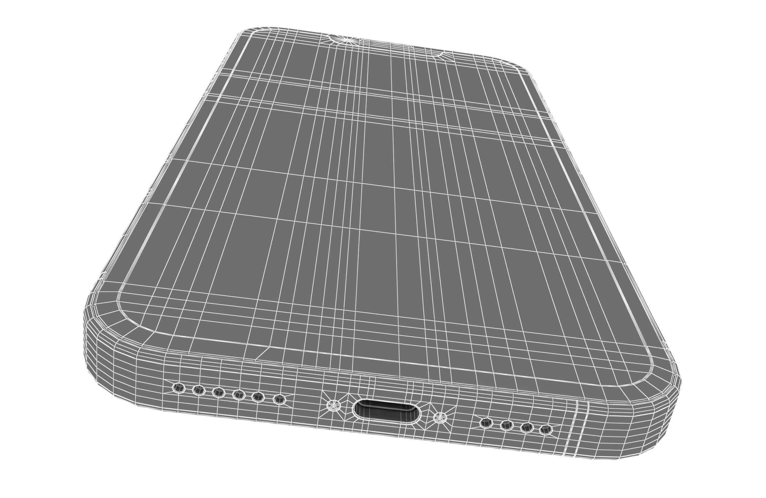 Apple iPhone 14 Purple 3D model_18