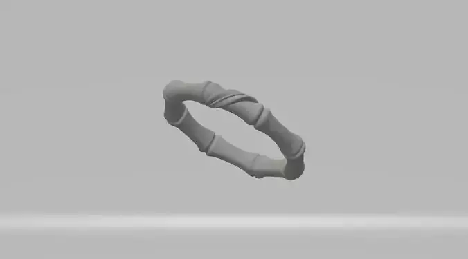 Bamboo Ring 3D Model