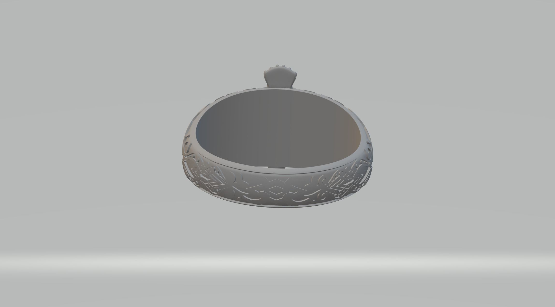 Eagle Ring 3D Model 3D print model_3