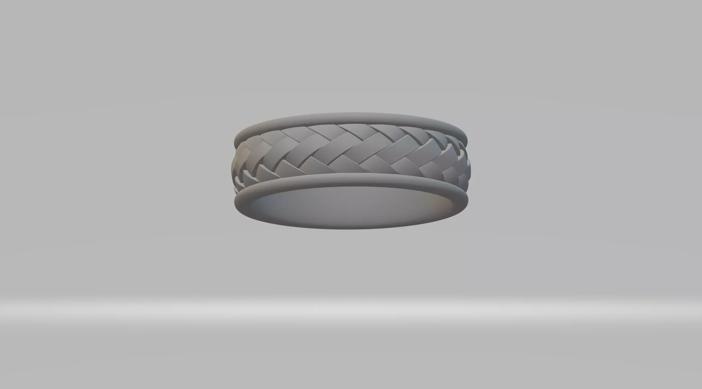 Braided Ring 3D Model 3D print model_0