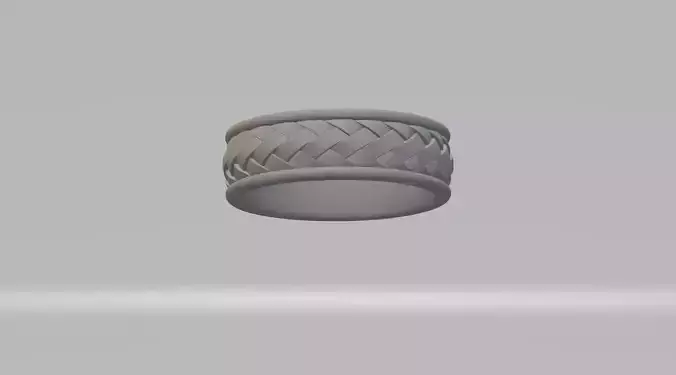 Braided Ring 3D Model