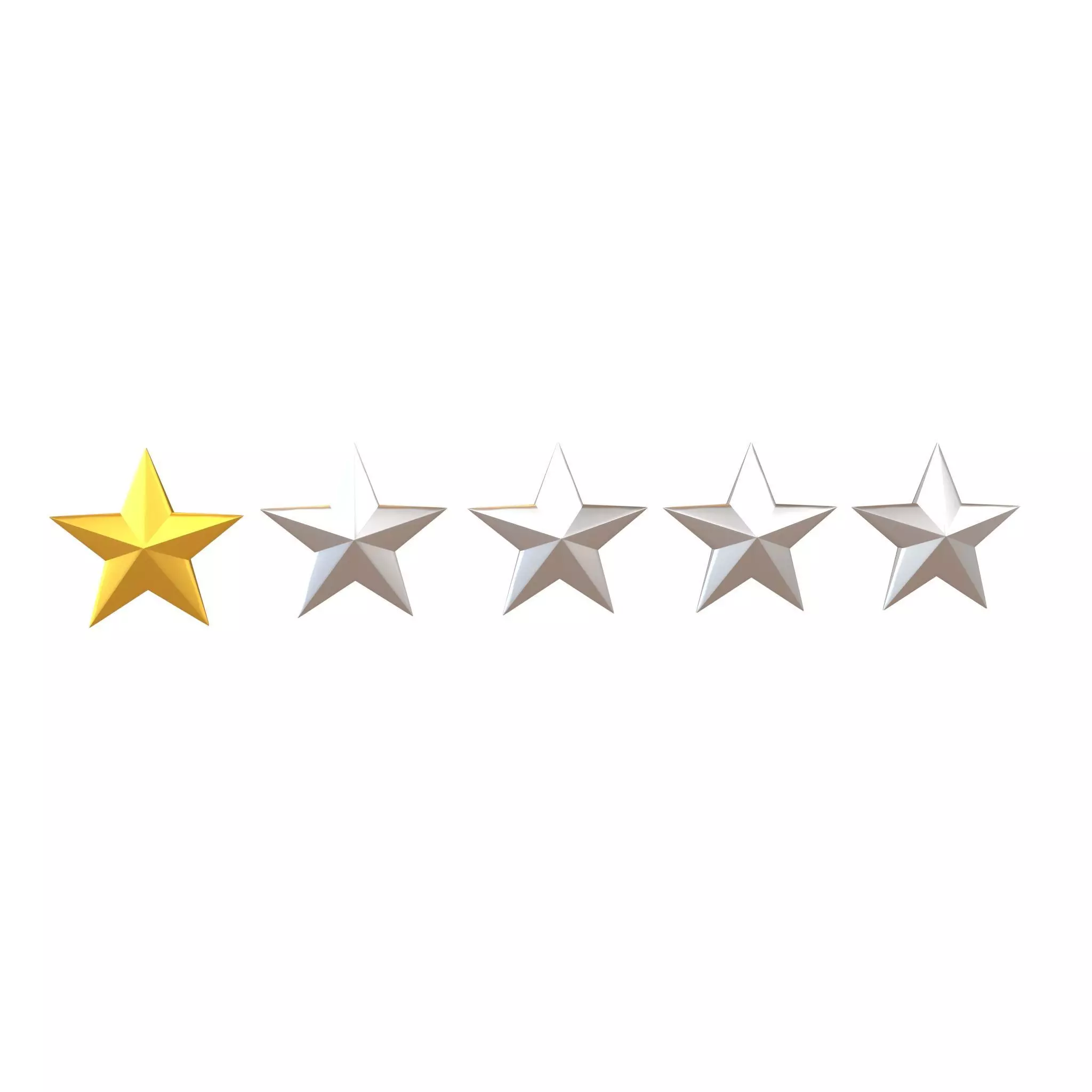 3D model Rating Icon v1 008 VR / AR / low-poly | CGTrader