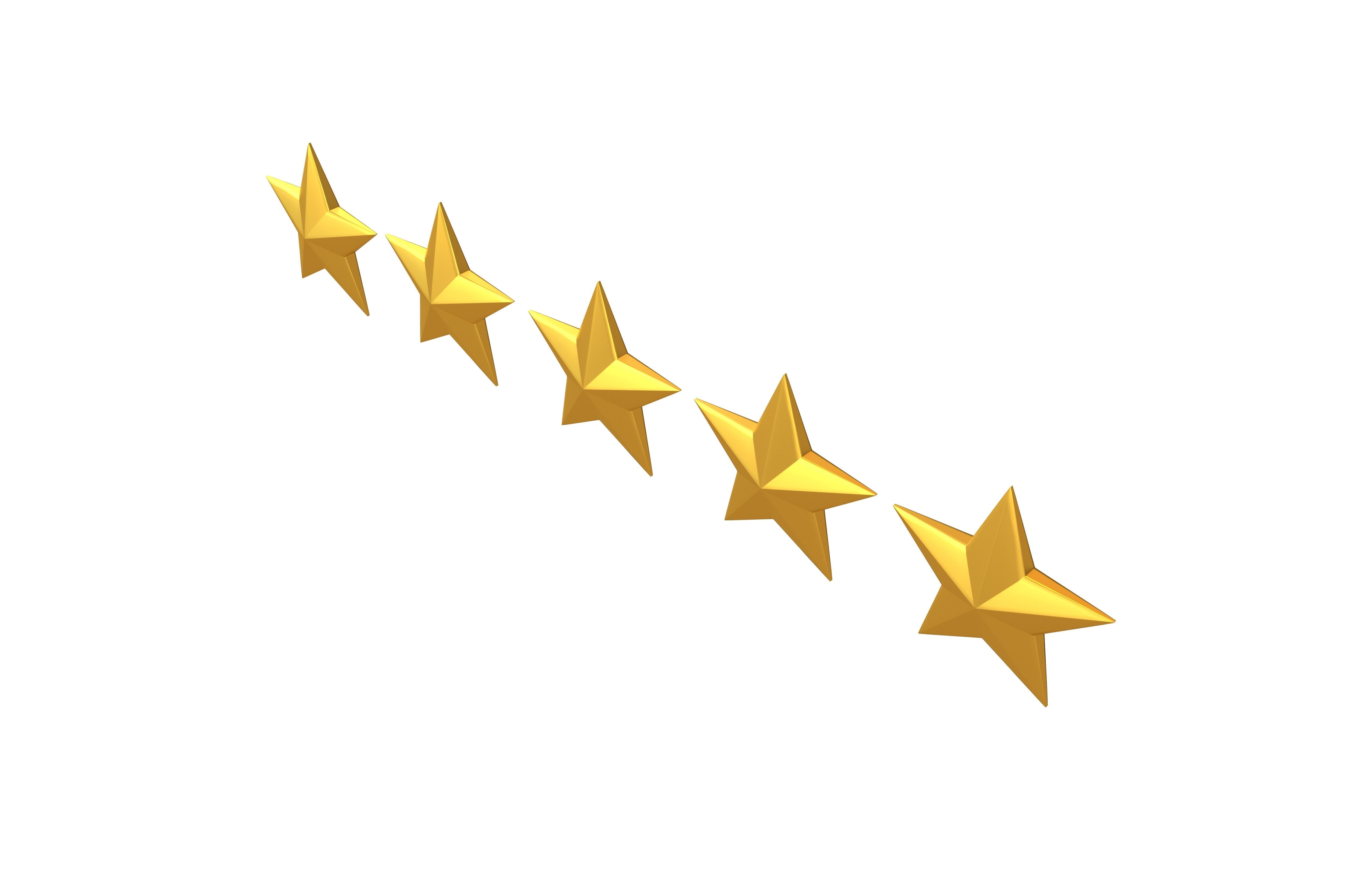 Rating Icon v1 012 Low-poly 3D model_1