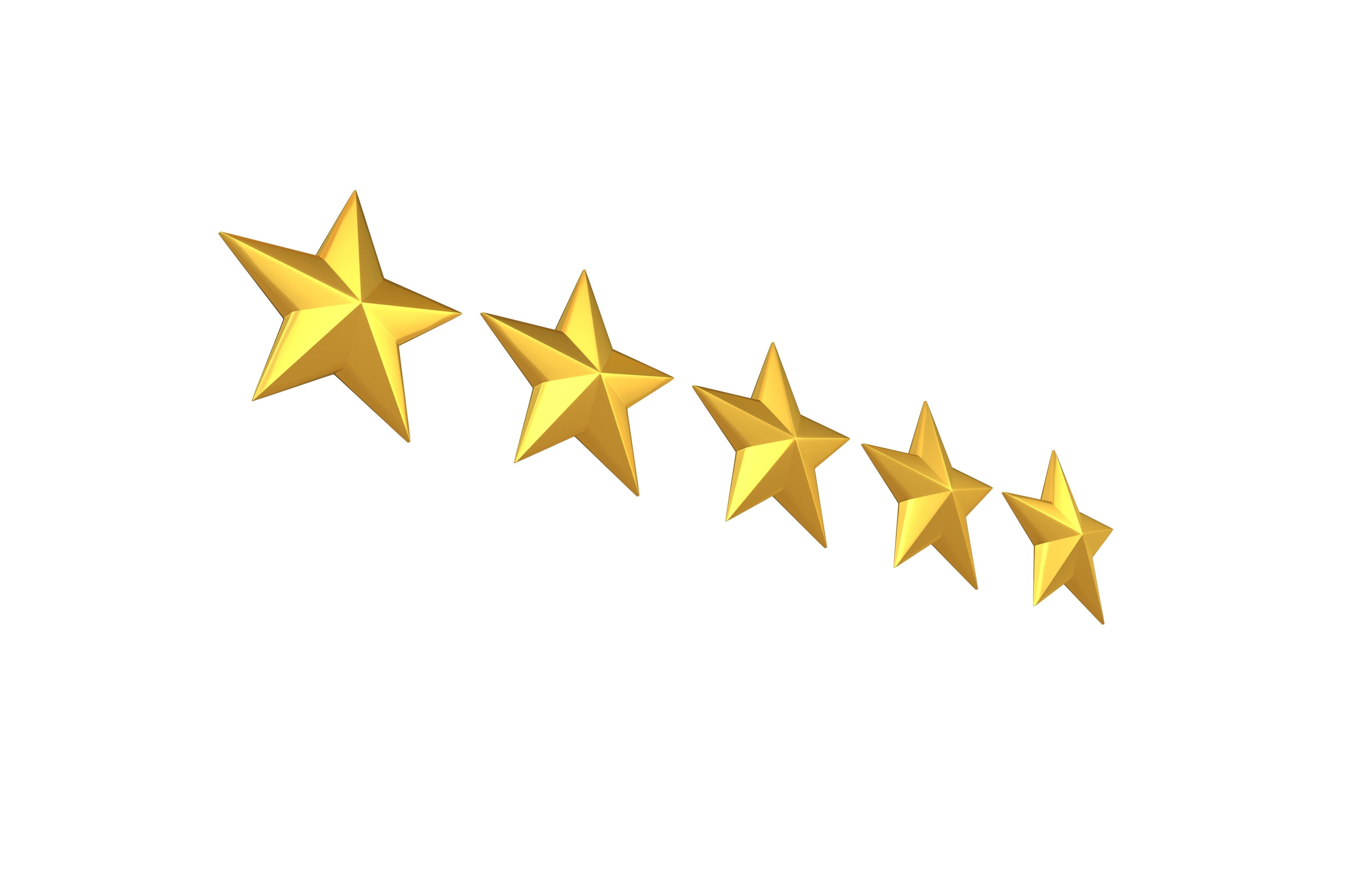 Rating Icon v1 012 Low-poly 3D model_2