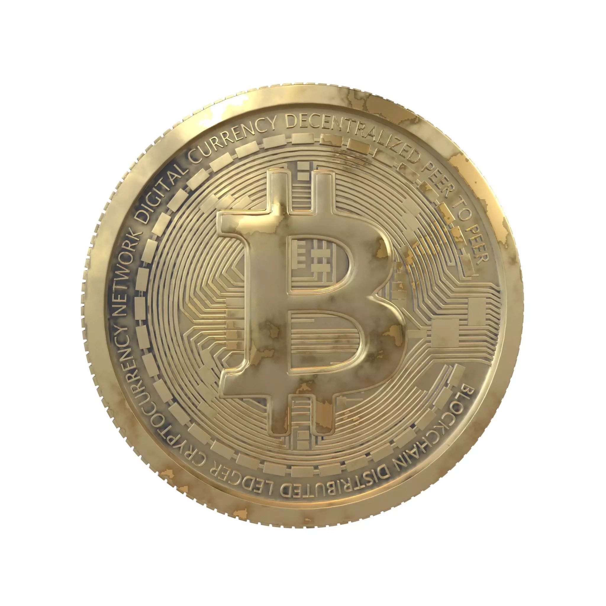 Bitcoin v7 010 3D model_0