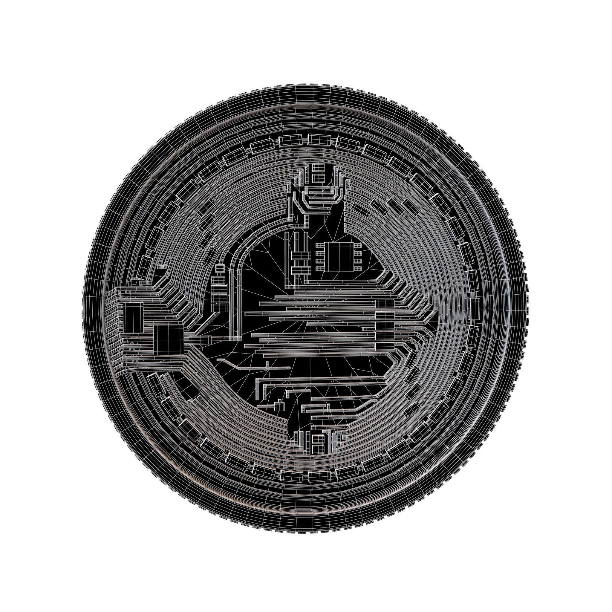 Bitcoin v7 010 3D model_12