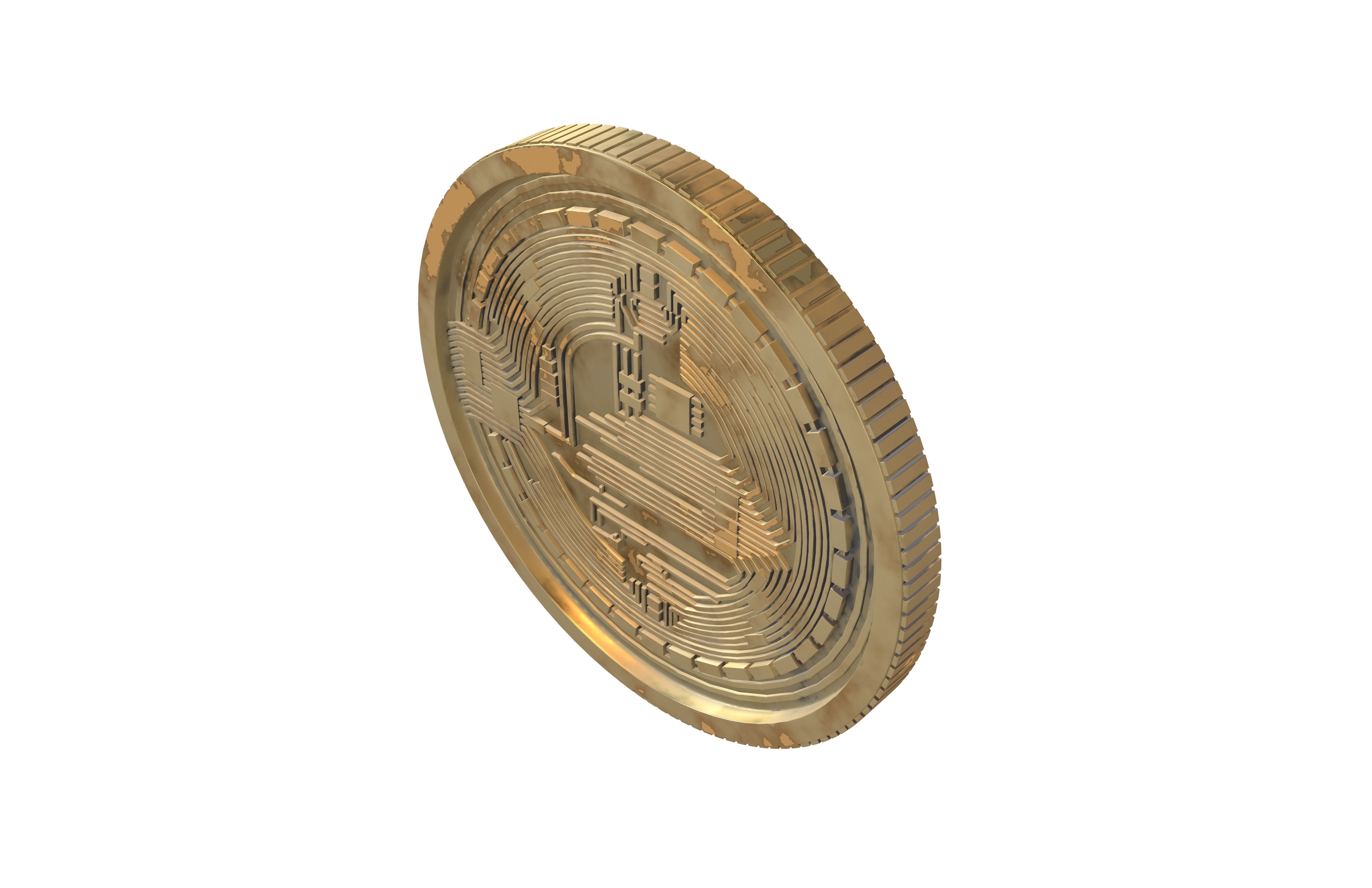 Bitcoin v7 010 3D model_6
