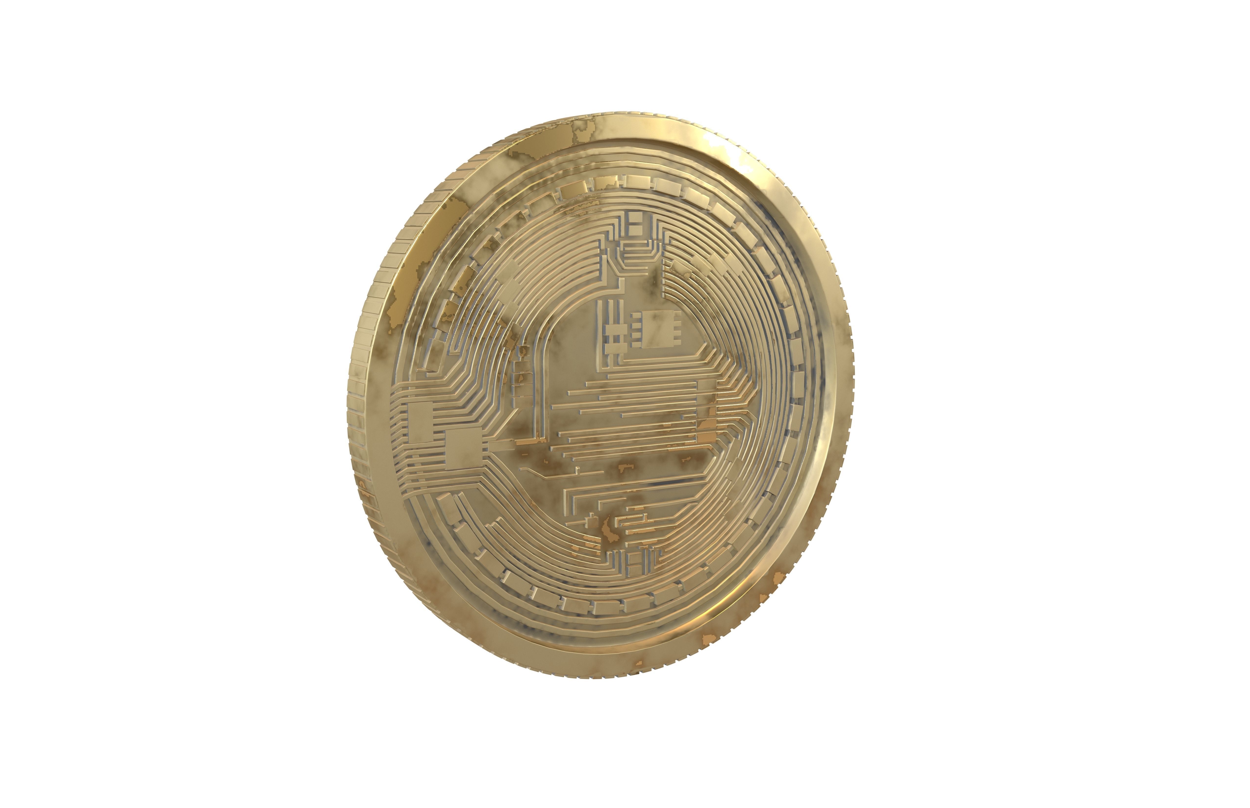 Bitcoin v7 010 3D model_5